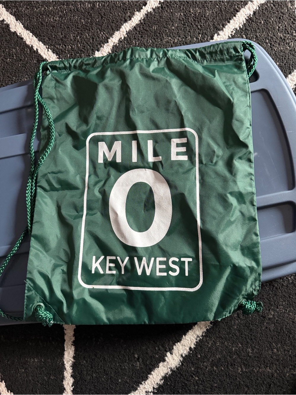 Green Mile 0 Key West Drawstring Satchel